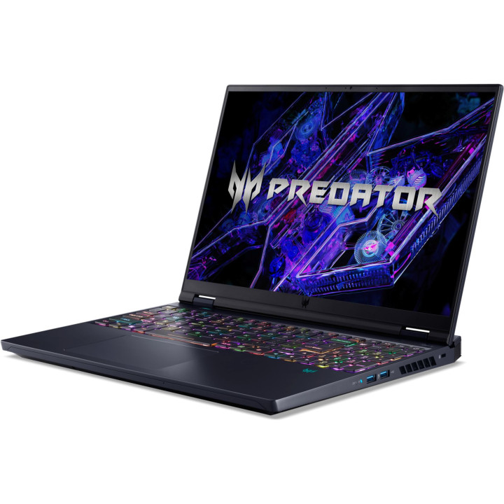Лаптоп Acer Predator Helios Neo 16 Gaming PH16-72-94DV, Intel Core i9-14900HX, 16", 32GB RAM, 1TB SSD, NVIDIA GeForce RTX 4080 12GB GDDR6, Win 11 Home - NH.QNZEX.003