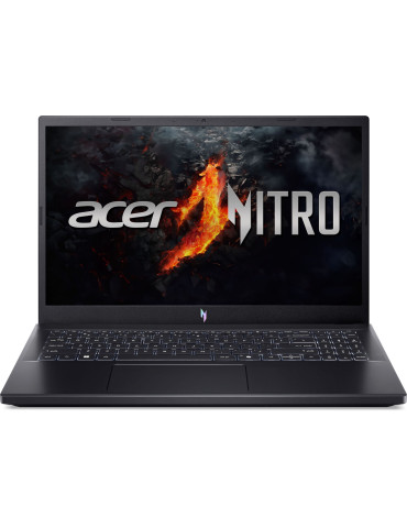 Лаптоп Acer Nitro V15 ANV15-41-R948, AMD Ryzen 7 7735HS, 15.60" 16:9 FullHD IPS 144Hz, 16GB RAM, 512GB PCIe Gen4 NVMe Solid-State-Drive (SSD) SSD, NVIDIA GeForce RTX 4050,6GB GDDR6 VRAM, Linux (eShell) - NH.QSGEX.00H
