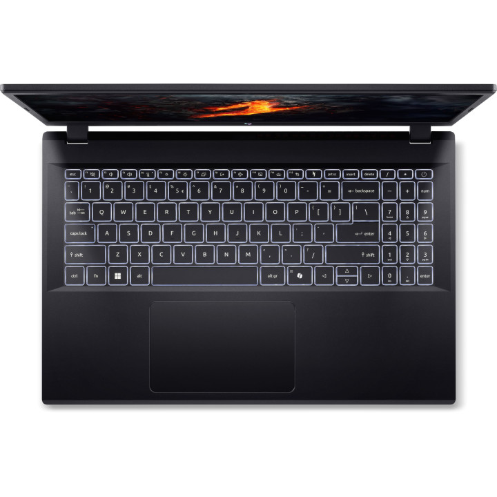Лаптоп Acer Nitro V15 ANV15-41-R948, AMD Ryzen 7 7735HS, 15.60" 16:9 FullHD IPS 144Hz, 16GB RAM, 512GB PCIe Gen4 NVMe Solid-State-Drive (SSD) SSD, NVIDIA GeForce RTX 4050,6GB GDDR6 VRAM, Linux (eShell) - NH.QSGEX.00H