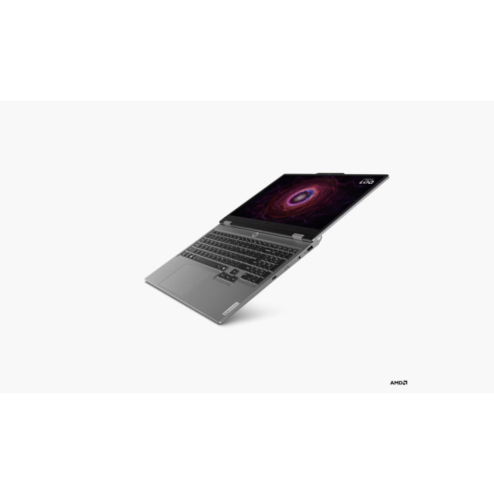 Лаптоп Lenovo LOQ 15ARP9, AMD Ryzen 7 7435HS, 15.6" FHD IPS AG 144Hz, 12GB RAM, 512GB SSD, NVIDIA GeForce RTX 4050 6GB GDDR6, Free DOS - 83JC0027BM