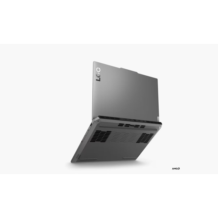 Лаптоп Lenovo LOQ 15ARP9, AMD Ryzen 7 7435HS, 15.6" FHD IPS AG 144Hz, 12GB RAM, 512GB SSD, NVIDIA GeForce RTX 4050 6GB GDDR6, Free DOS - 83JC0027BM