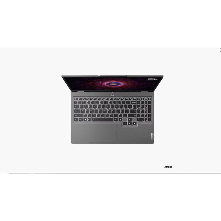 Лаптоп Lenovo LOQ 15ARP9, AMD Ryzen 7 7435HS, 15.6" FHD IPS AG 144Hz, 12GB RAM, 512GB SSD, NVIDIA GeForce RTX 4050 6GB GDDR6, Free DOS - 83JC0027BM