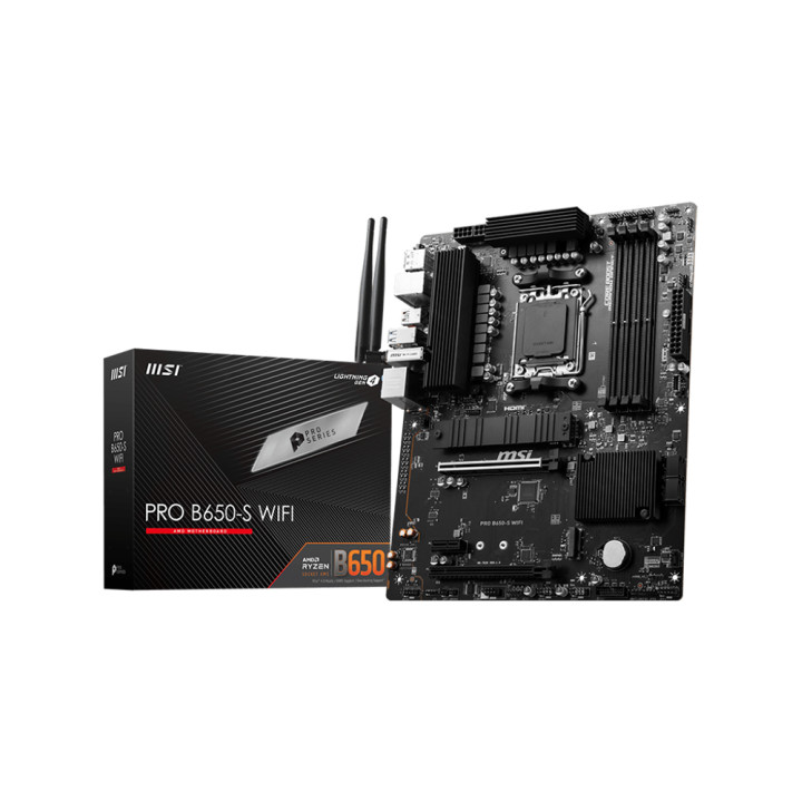 Геймърски компютър ION CMT192 с процесор AMD Ryzen 5 7500F, MSI GeForc