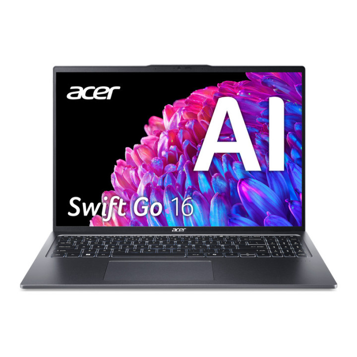 Лаптоп Acer SWIFT SFG16-72-5657, Intel Core Ultra 5 125U, 16" 16:10, 16GB LPDDR5X RAM, 512GB SSD, Intel Graphics, Win 11 Home - NX.KVPEX.005