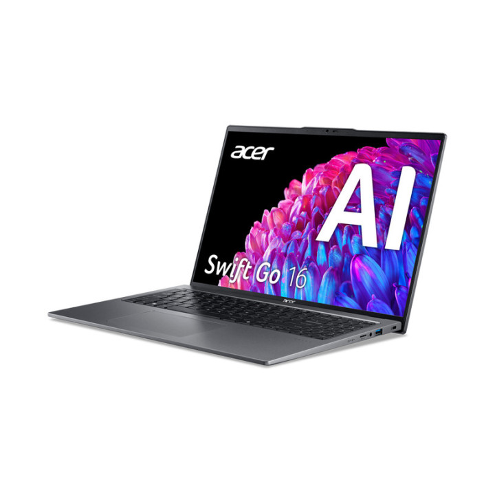Лаптоп Acer SWIFT SFG16-72-5657, Intel Core Ultra 5 125U, 16" 16:10, 16GB LPDDR5X RAM, 512GB SSD, Intel Graphics, Win 11 Home - NX.KVPEX.005