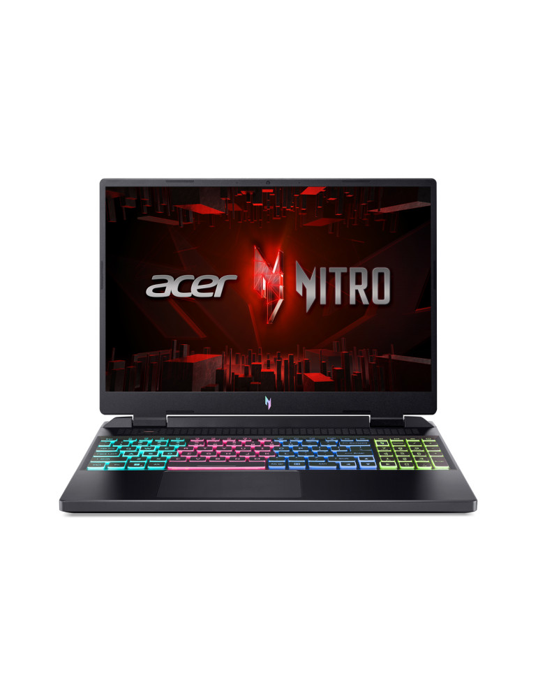 Лаптоп Acer Nitro AN16-51-71J2 NITRO 16, Intel Core i7-13620H, 16", 16GB DDR5 RAM, 1TB SSD, NVIDIA GeForce RTX 4050 6GB GDDR6, Free DOS - NH.QJMEX.013