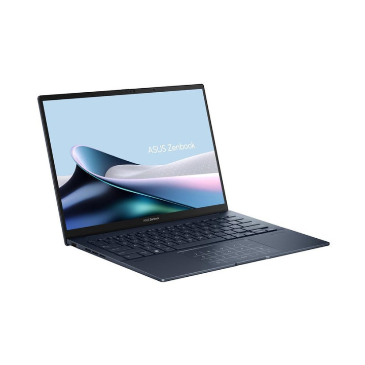 Лаптоп Asus Zenbook 14 OLED UX3405MA-QD379W, Intel Core Ultra 7 155H, 14" FHD OLED 16:10 60Hz Glossy, 16GB RAM, 1TB SSD, Intel Arc Graphics, Win 11 Home - 90NB11R1-M00Z30
