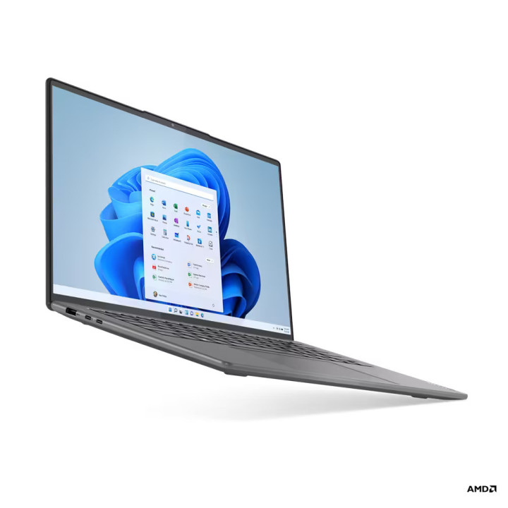 Лаптоп Lenovo Yoga Slim 7 Pro 14ARH7, AMD Ryzen 7 6800HS Creator Edition, 14.50" 3K IPS 400nits AG, 100% sRGB, 120Hz, Eyesafe, 16GB RAM, 1TB SSD, NVIDIA RTX 3050 4GB GDDR6, Win 11 Home - 82TL000WBM