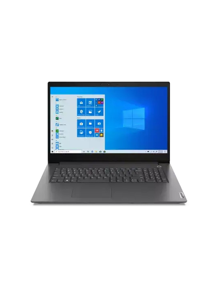 Лаптоп Lenovo V17 G4, Intel Core i7-1355U, 17.3" FHD (1920x1080) IPS AG, 16GB DDR4 RAM, 512GB SSD, Intel Iris Xe Graphics, BKLT KB, Iron Grey, FPR, DOS - 83A20026BM
