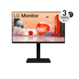Монитор LG 24BA550-B, 23.8" IPS LED AG, FullHD, 100Hz, sRGB 95%, D-Sub, DP, HDMI, USB 5 Gbps, 2W x 2, Reader Mode, LG Switch app, Black - 24BA550-B