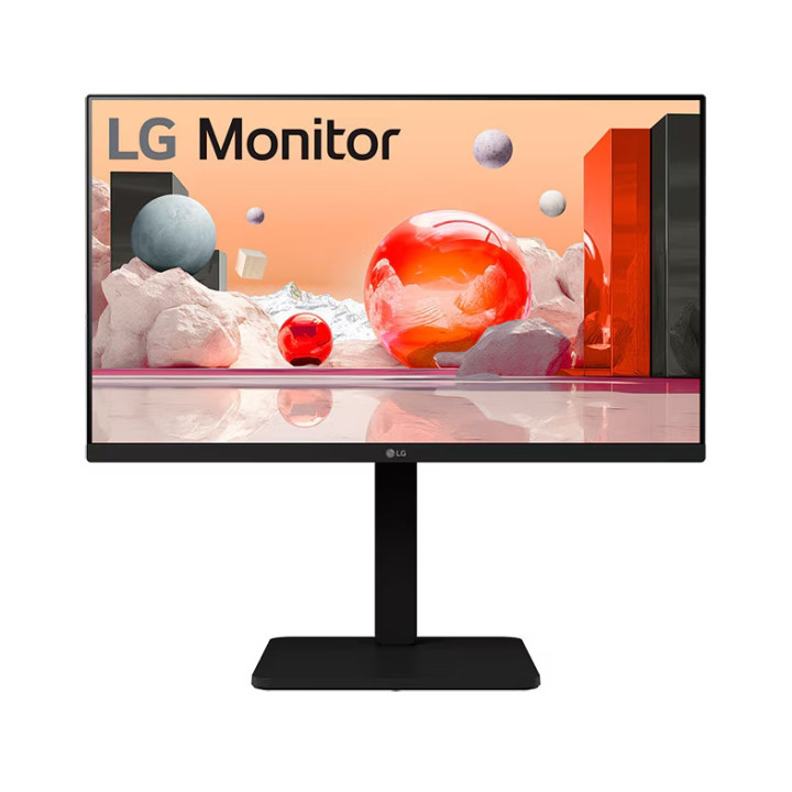 Монитор LG 24BA550-B, 23.8" IPS LED AG, FullHD, 100Hz, sRGB 95%, D-Sub, DP, HDMI, USB 5 Gbps, 2W x 2, Reader Mode, LG Switch app, Black - 24BA550-B
