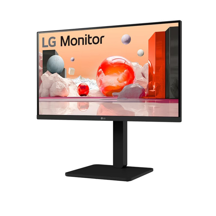 Монитор LG 24BA550-B, 23.8" IPS LED AG, FullHD, 100Hz, sRGB 95%, D-Sub, DP, HDMI, USB 5 Gbps, 2W x 2, Reader Mode, LG Switch app, Black - 24BA550-B