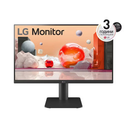 Монитор LG 24MS550-B, 23.8" IPS, AG, 5ms, 100Hz, FullHD, NTSC 72%, Reader Mode, HDMI, Speaker 2W x 2, Reader Mode,  Black