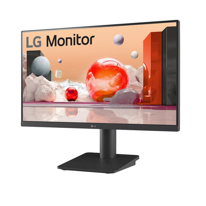 Монитор LG 24MS550-B, 23.8" IPS, AG, 5ms, 100Hz, FullHD, NTSC 72%, Reader Mode, HDMI, Speaker 2W x 2, Reader Mode,  Black