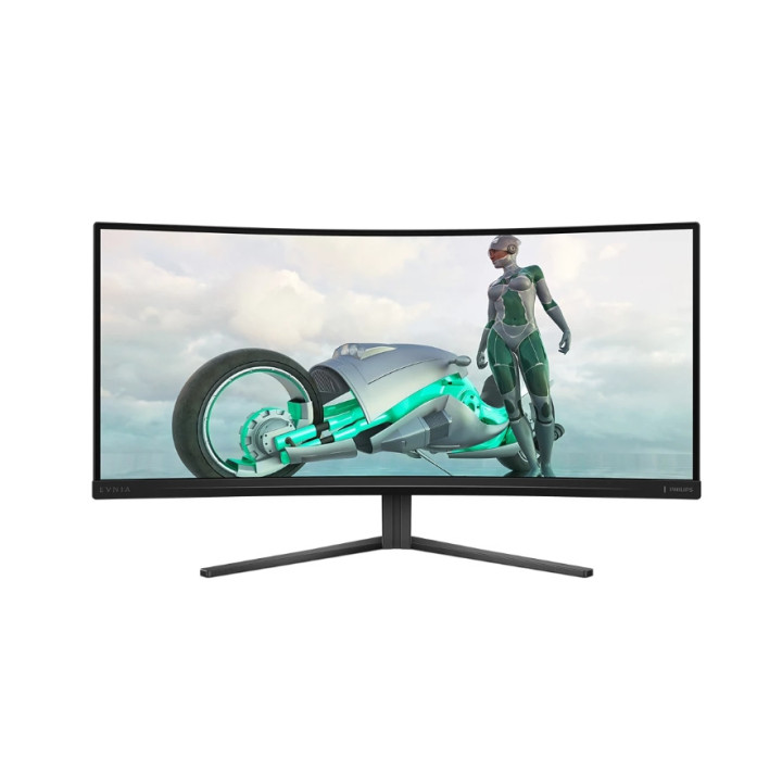 Монитор Philips 34M2C3500L, 34" Curved 1500R VA WLED, 3440x1440@180Hz, 1ms GtG, 0.5ms MPRT, 3000:1, Mega Infinity DCR, Adaptive Sync, Low Blue Light, HDMI, DP - 34M2C3500L/00