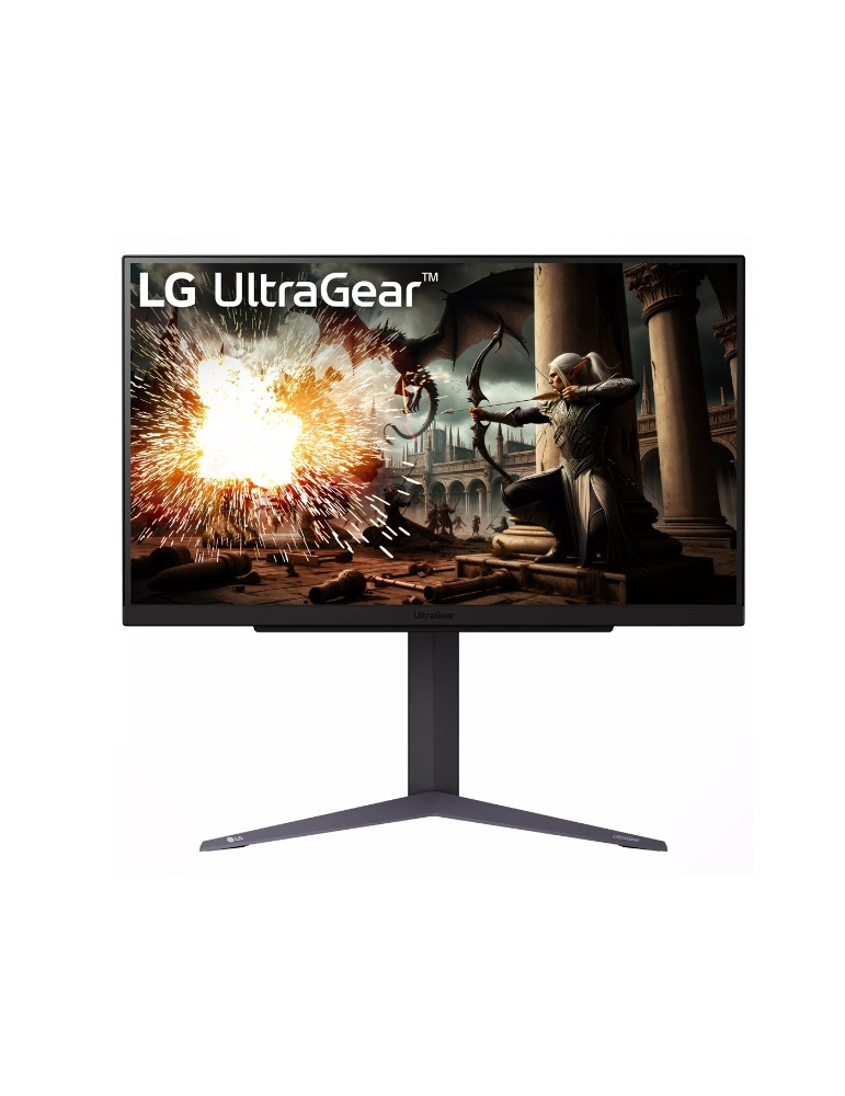 Монитор LG 27GS75Q-B, UltraGear 27" IPS, AG, 1ms GtG, 165Hz, 1000:1, 300cd/m2, QHD 2560x1440, HDR 10, sRGB 99%, AMD FreeSync, G-SYNC Compatible, HDMI, DP, Reader mode, Black