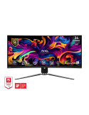 Монитор MSI MAG 341CQP QD-OLED, 34", 175Hz, 0.03ms, UWQHD 3440x1440, Oled Care 2.0, Fanless Design with Graphene, ClearMR 9000, HDR True Black 400, KVM, DP, HDMI, Type-C, USB HUB - 9S6-3DD04T-001