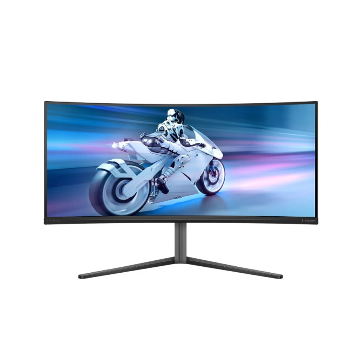 Монитор Philips 34M2C6500, 34" Curved 1800R QD-OLED, 3440x1440@175Hz, 0.03ms GtG, 1000 nit, Mega Infinity DCR, Adaptive Sync, FlickerFree, LowBlue Mode, HDMI, DP, USB hub - 34M2C6500/00