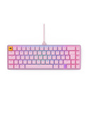Геймърска механична клавиатура Glorious GMMK 2 Pink Compact- Fox Switches UK-Layout - GLO-GMMK2-65-FOX-ISO-P-UK