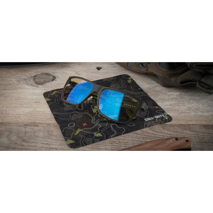 Комплект гейминг очила с калъф GUNNAR x Call of Duty UAV Edition - Onyx/Topo - Amber  - UAV-01901