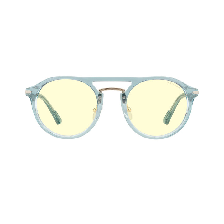 Комплект гейминг очила с калъф GUNNAR x World of Warcraft Alliance Edition Blue Crystal - Amber - WOW-01401