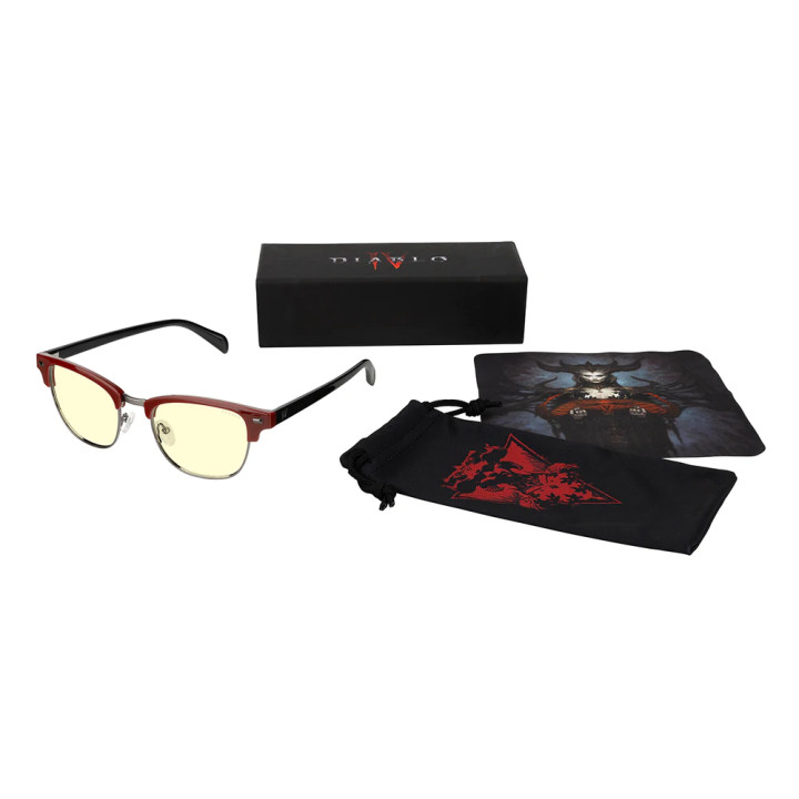 Компютърни очила GUNNAR Diablo IV Sanctuary Edition - Blood Onyx Amber - DBL-66601