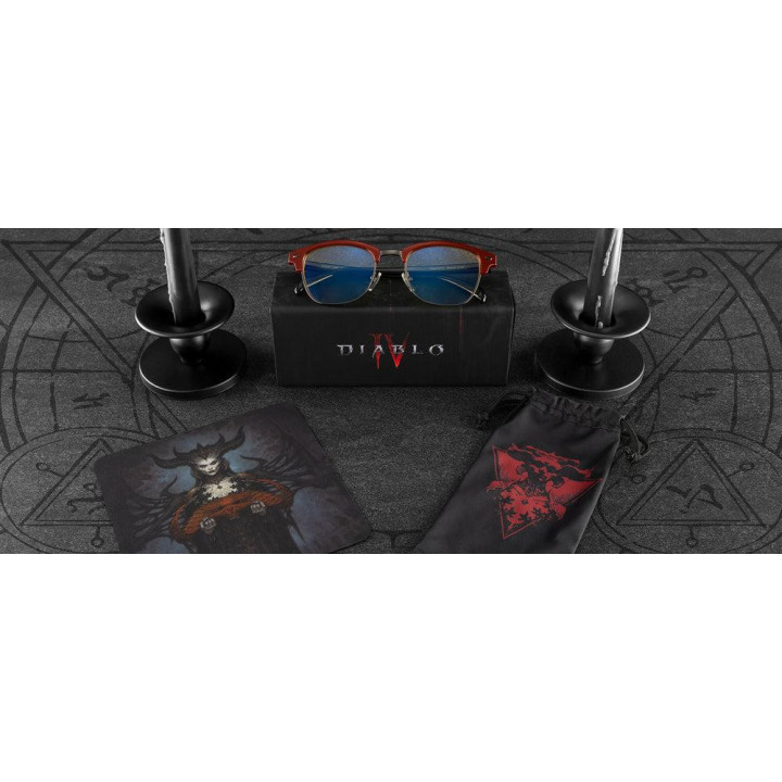 Компютърни очила GUNNAR Diablo IV Sanctuary Edition - Blood Onyx Amber - DBL-66601