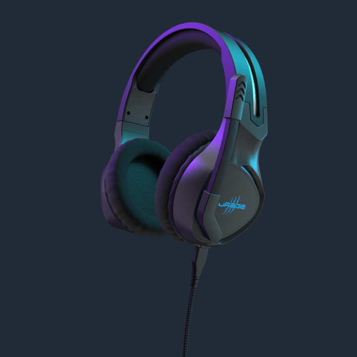 Геймърски слушалки Hama uRage SoundZ 400 V2, USB, черни - 217861