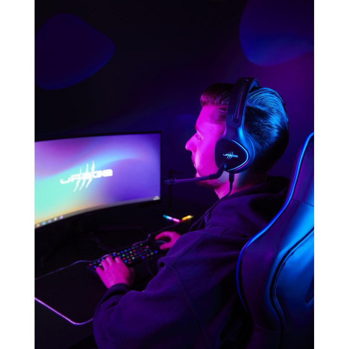 Геймърски слушалки Hama uRage SoundZ 400 V2, USB, черни - 217861