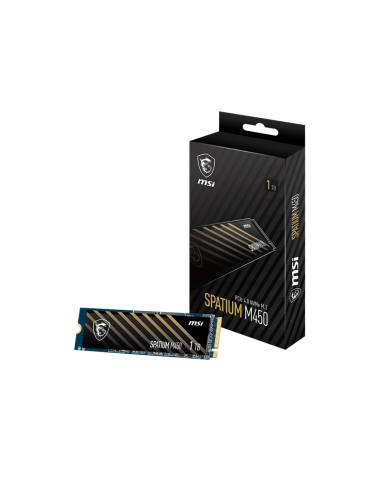 SSD диск MSI 1TB SPATIUM M450 PCIe 4.0 NVMe M.2, W/R: 3600/3000 MB/s - S78-440L980-P83