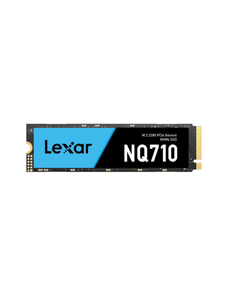 SSD диск Lexar 500GB High Speed PCIe Gen 4X4 M.2 NVMe, W/R: 4400/ 1700 MB/s - LNQ710X500G-RNNNG