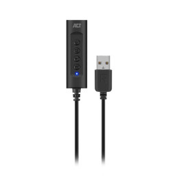 Звукова карта Ewent AC9360, 2.0, USB-A, 3.5 mm, Черна - AC9360