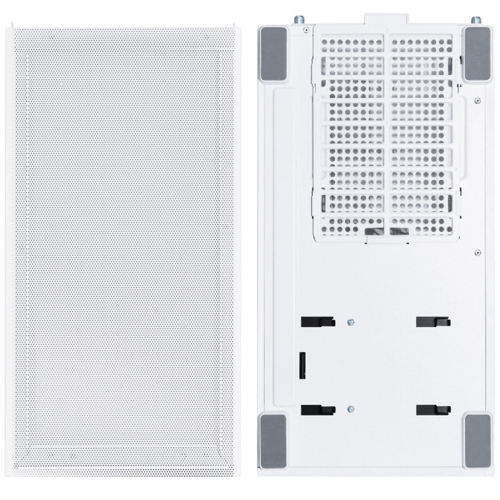 Кутия за компютър Lian-Li SUP01W Mid-Tower, Tempered Glass, Бяло - G99.SUP01W.00