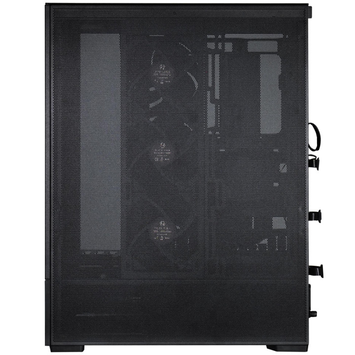 Кутия за компютър Lian-Li SUP0 Mid-Tower, Tempered Glass, Черна - G99.SUP0.00