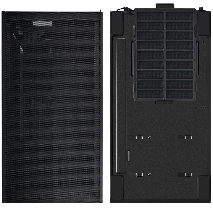Кутия за компютър Lian-Li SUP0 Mid-Tower, Tempered Glass, Черна - G99.SUP0.00