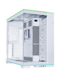 Кутия за компютър Lian Li PC-O11 Dynamic EVO RGB Mid-Tower, Tempered Glass, Бяла - G99.O11DERGBW.00