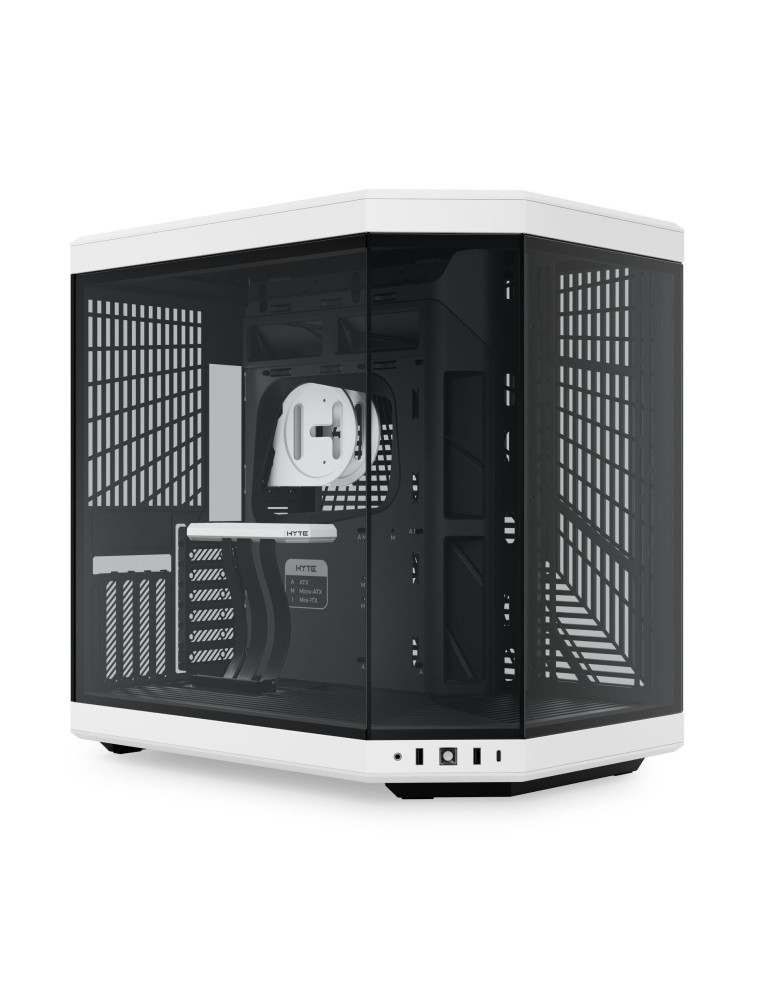 Кутия за компютър HYTE Y70 Tempered Glass Black/White - CS-HYTE-Y70-BW