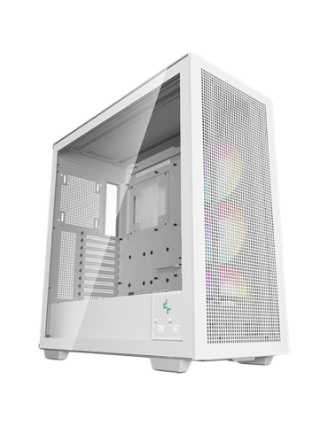 Кутия за компютър DeepCool MORPHEUS, E-ATX, 4xUSB3.0, Audio, Type-C, вкл. 1бр 420mm ARGB Fan, ABS SPCC Tempered Glass, Black - R-MORPHEUS-BKAPA1-G-1