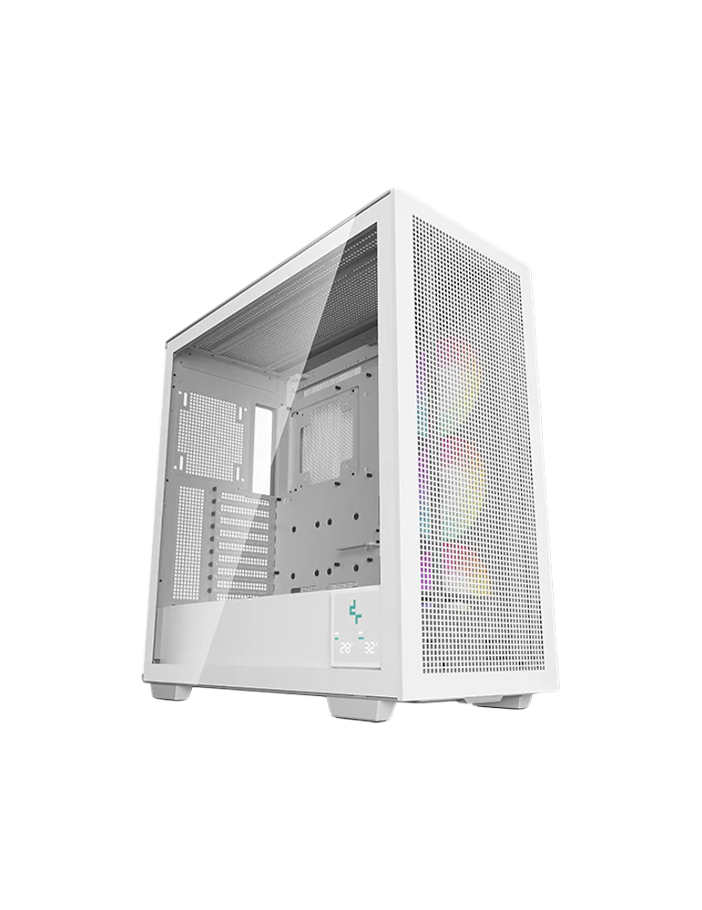 Кутия за компютър DeepCool MORPHEUS,  E-ATX, 4xUSB3.0, Audio, Type-C, вкл. 1бр 420mm ARGB Fan, ABS SPCC Tempered Glass, Black - R-MORPHEUS-BKAPA1-G-1