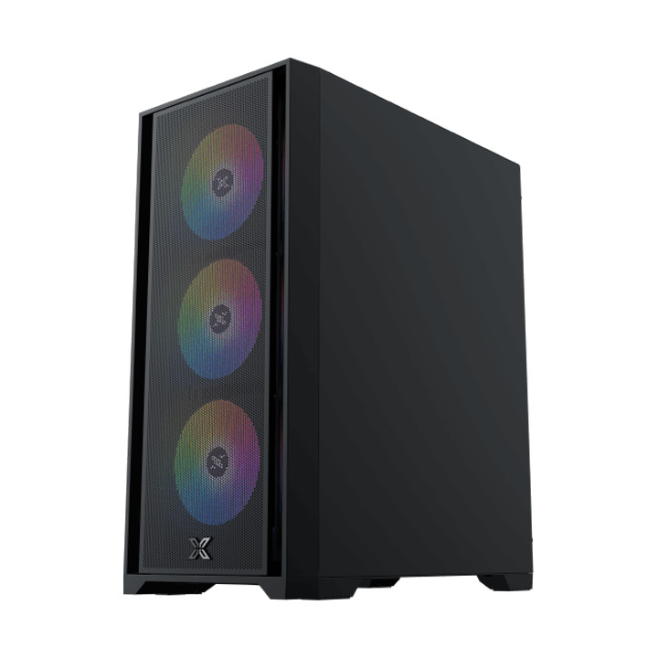 Кутия за компютър XIGMATEK Gaming X II, EN42850, BK, EATX, U3x1 & U2, Front Mesh Grill & Left TG, 4бр Z20A & ARGB Control PCB