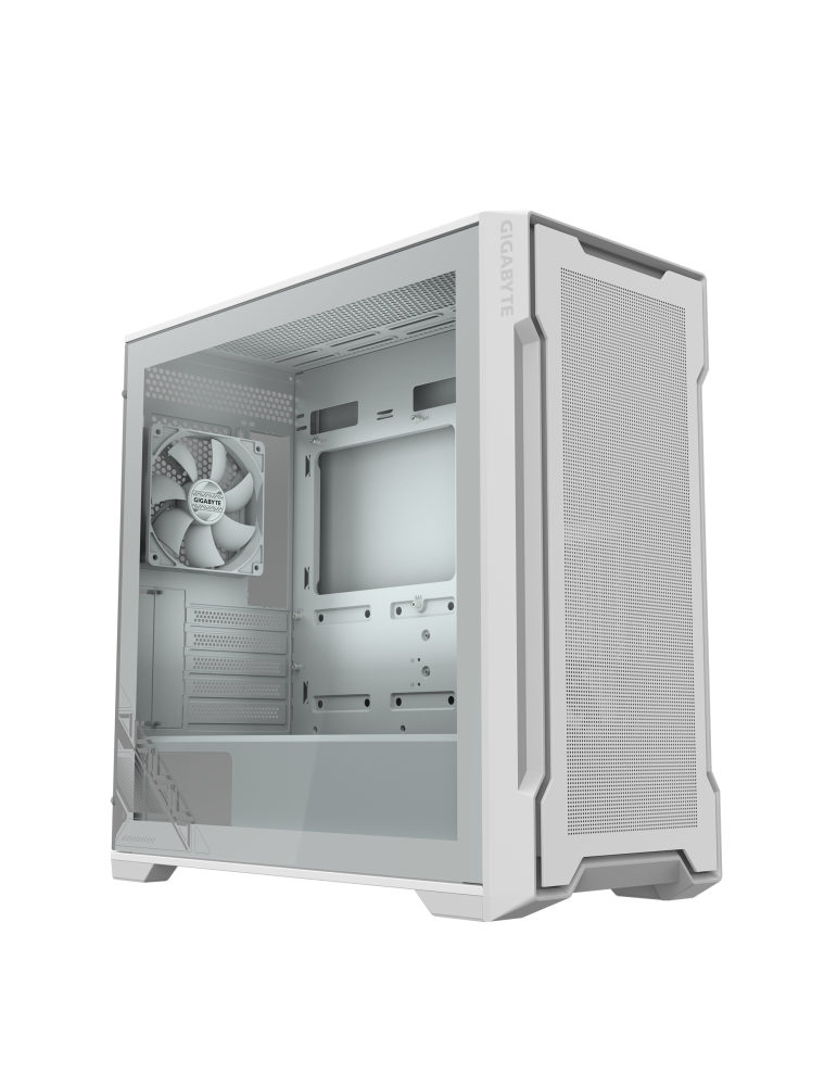 Кутия за компютър Gigabyte C102 Glass ICE, Mid-Tower - GB-C102GI