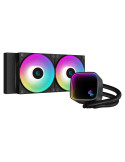 Водно охлаждане DeepCool LS520 SE, Addressable RGB, Infinity mirror design, LGA1700/AM5 - R-LS520-BKAMMM-G-1
