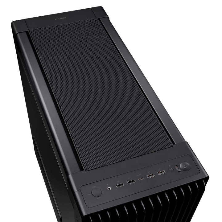 Кутия за компютър Asus ProArt PA602 Tempered Glass ARGB Black, Full-Tower - 90DC00J0-B09000