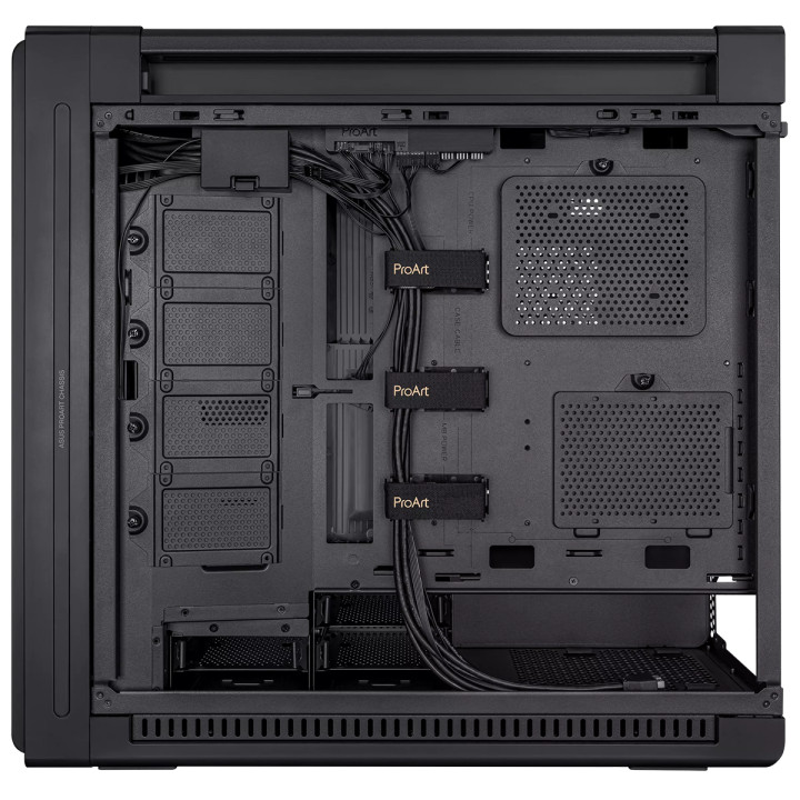 Кутия за компютър Asus ProArt PA602 Tempered Glass ARGB Black, Full-Tower - 90DC00J0-B09000