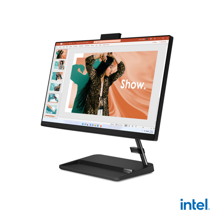 All in One компютър Lenovo IdeaCentre 3 22IAP7, Intel Core i3-1215U, 21.5" FHD, IPS 250nits Anti-glare, 8GB DDR4 RAM, 256GB SSD - F0GG006MRI