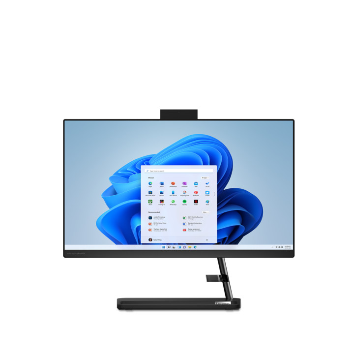 All in One компютър Lenovo IdeaCentre 3 22IAP7, Intel Core i3-1215U, 21.5" FHD, IPS 250nits Anti-glare, 8GB DDR4 RAM, 256GB SSD - F0GG006MRI