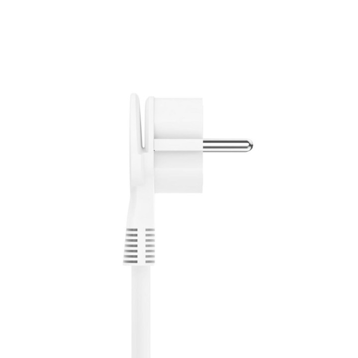 Разклонител HAMA USB-C/USB-A 3.4A, 5 гнезда, 2x USB, PD/Quick charge, макс 18W, 1.4м, 3680W, бял - 223186
