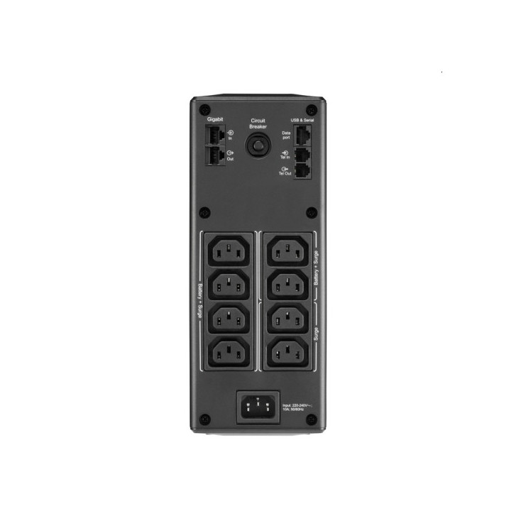 Токозахранващо устройство APC Back UPS Pro BR 1600VA, 8 Outlets, AVR, LCD Interface - BR1600MI