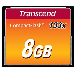 Карта памет Transcend 8GB CF Card (133X) - TS8GCF133