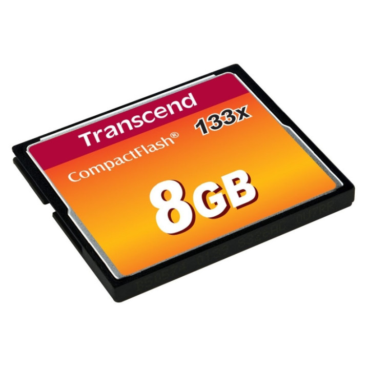 Карта памет Transcend 8GB CF Card (133X) - TS8GCF133